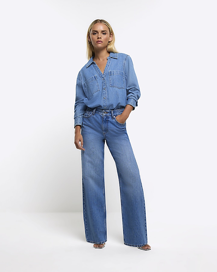 Straight leg jeans cheap for petites