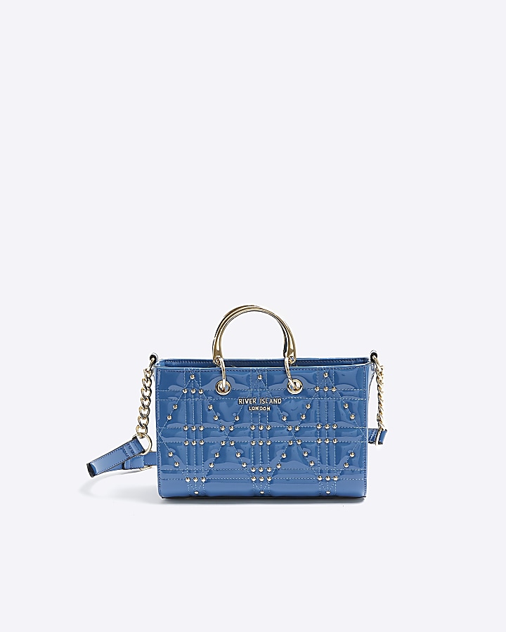 River island cheap blue purse