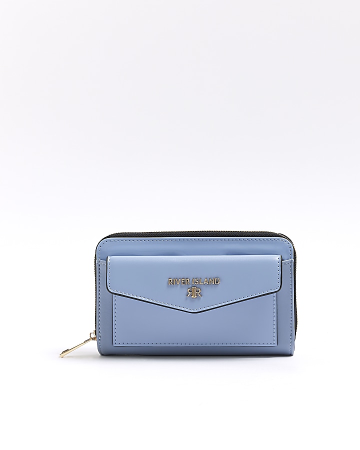 River island cheap blue purse