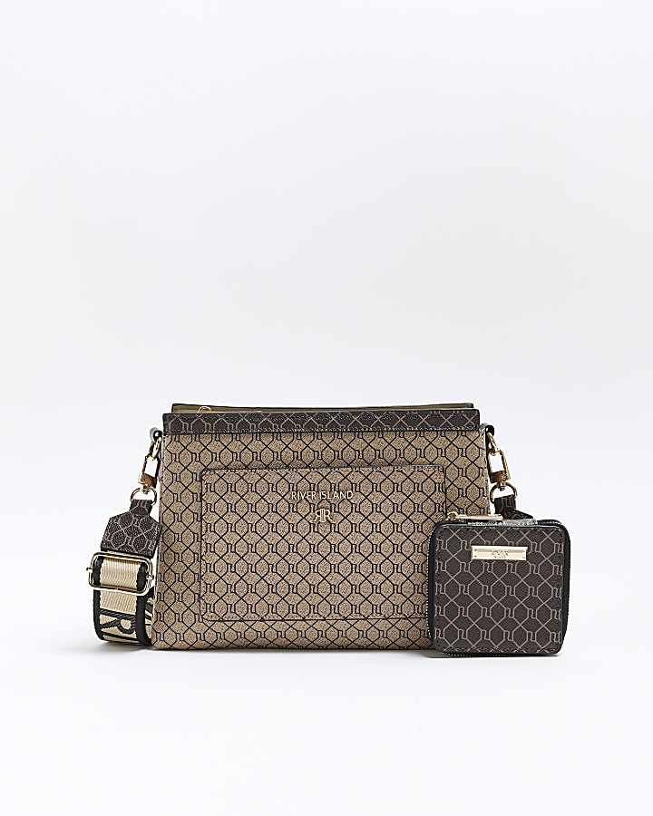 Monogram store crossbody bag