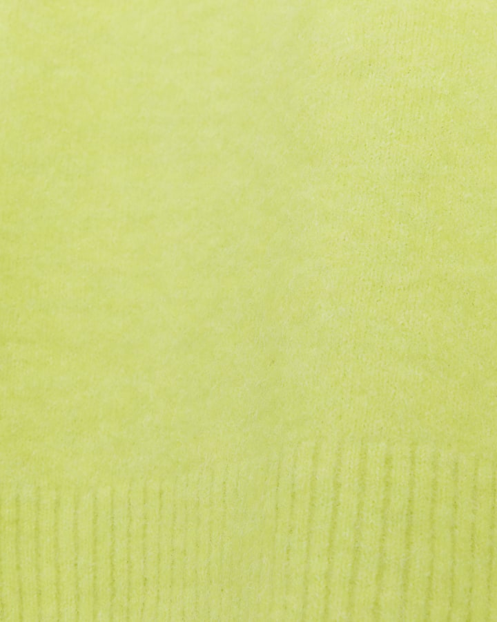 lime-green-knitted-jumper-river-island