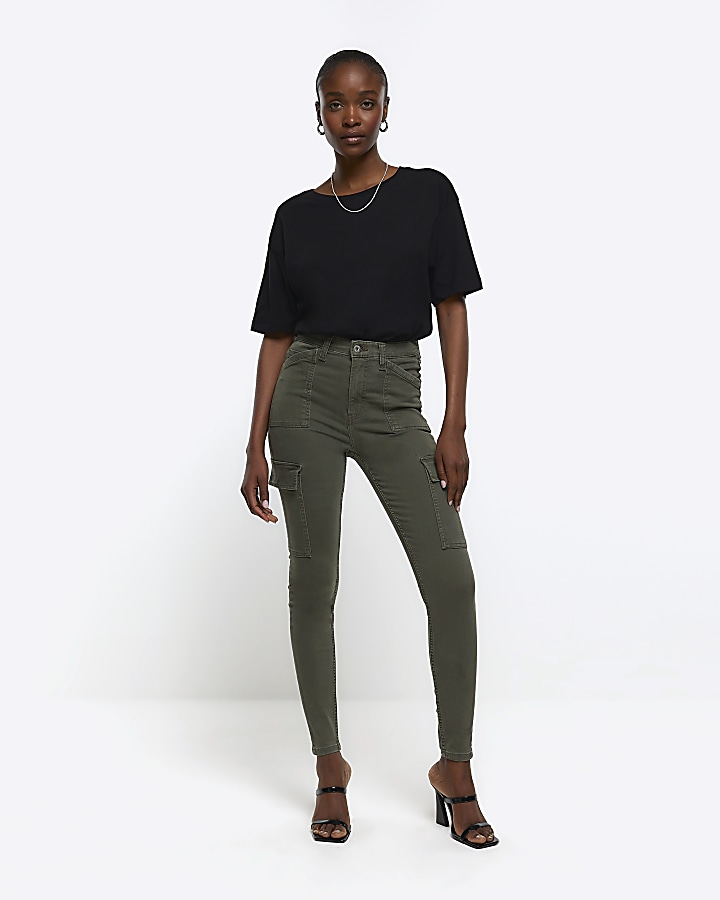 Streetwear Society, Jeans, Olive Green Jeggings