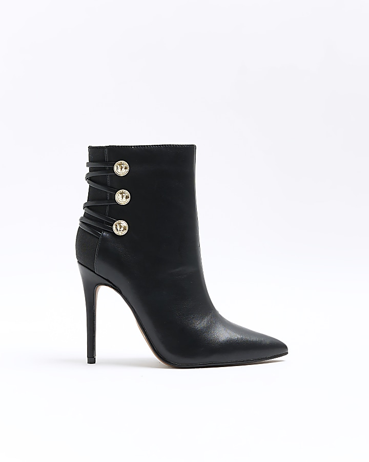 Gold best sale button boots