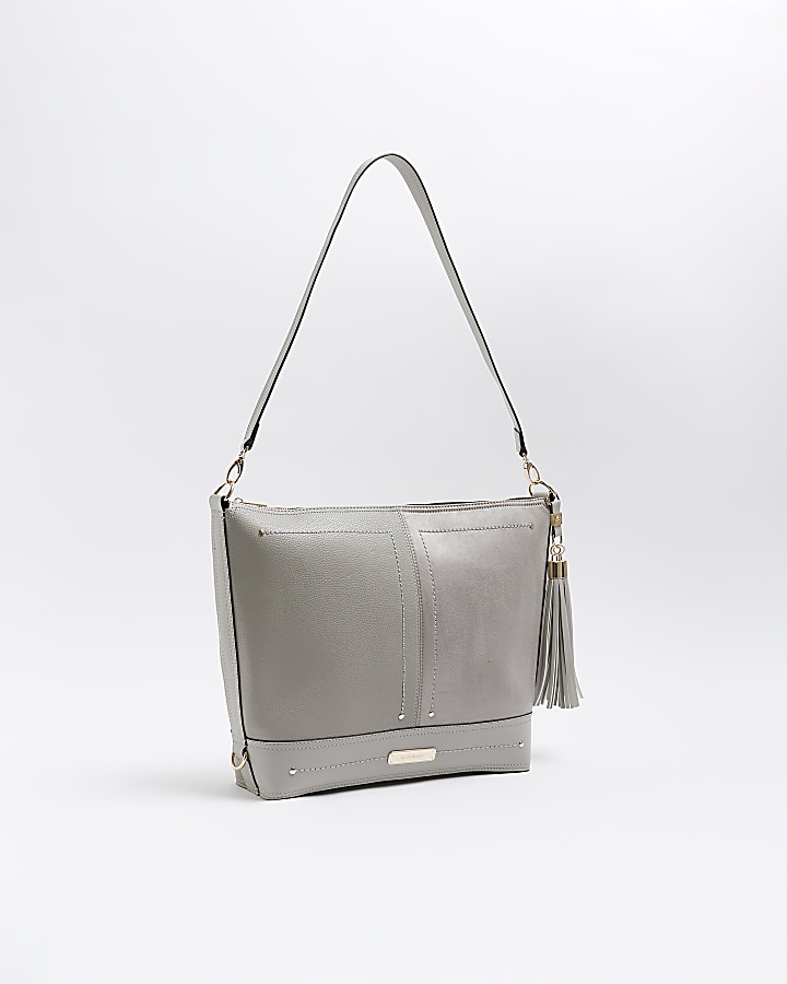 Grey shoulder bag bundle River Island
