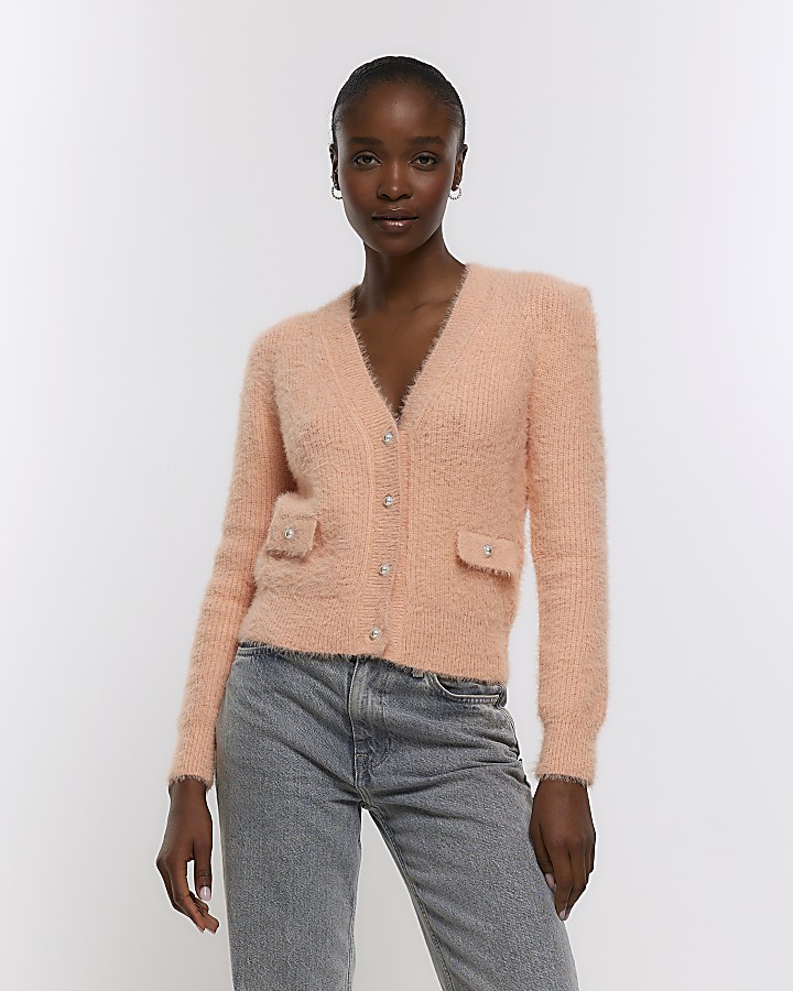 Cardigan on outlet shoulder