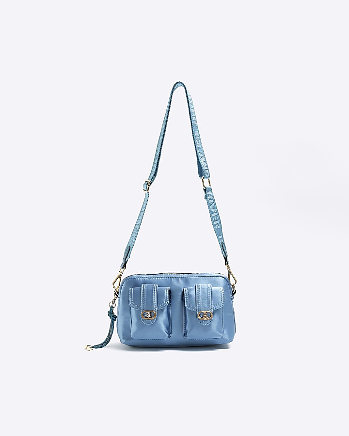 Blue utility camera bag