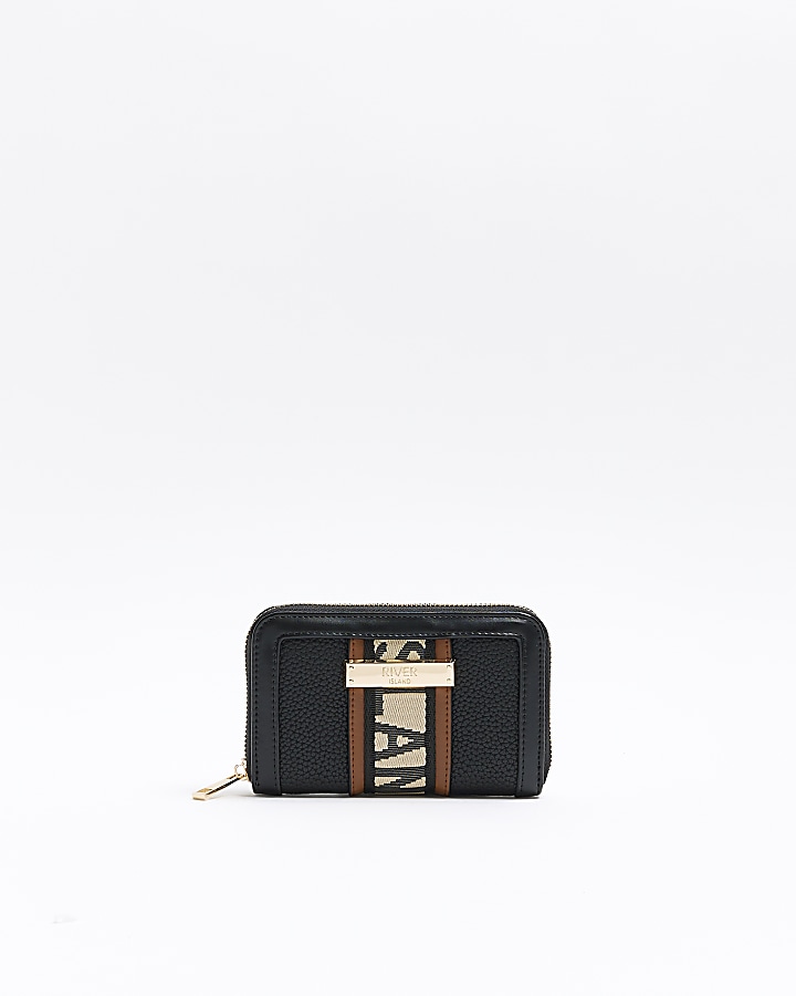 River island zip online around purse