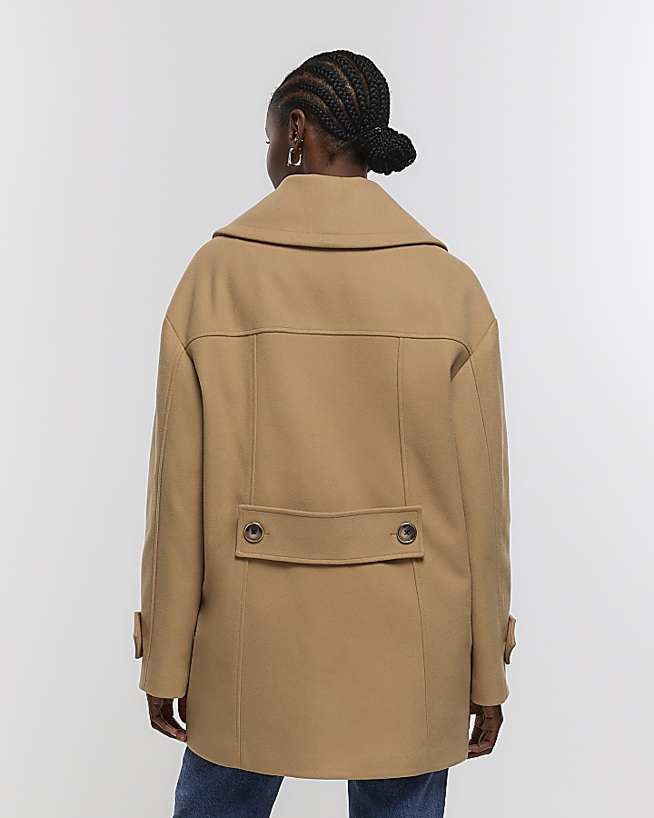 Brown short coat