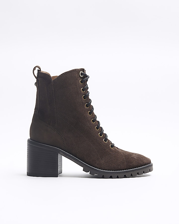 River island best sale suede boots