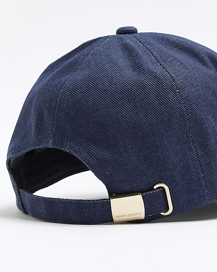 Navy embroidered Brooklyn cap
