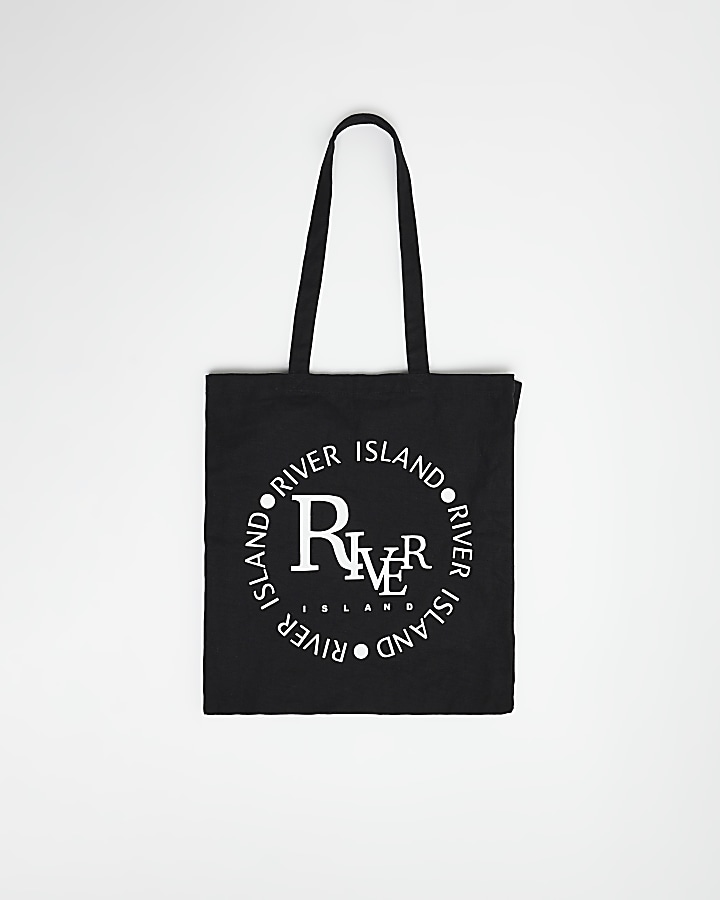 Black RI tote bag