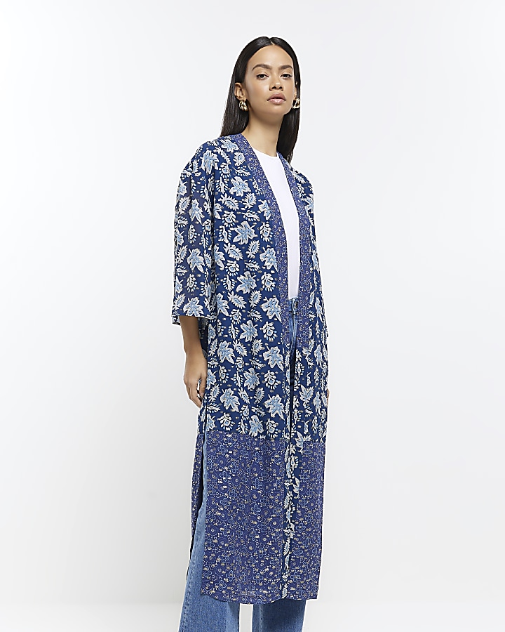 longline kimono jacket