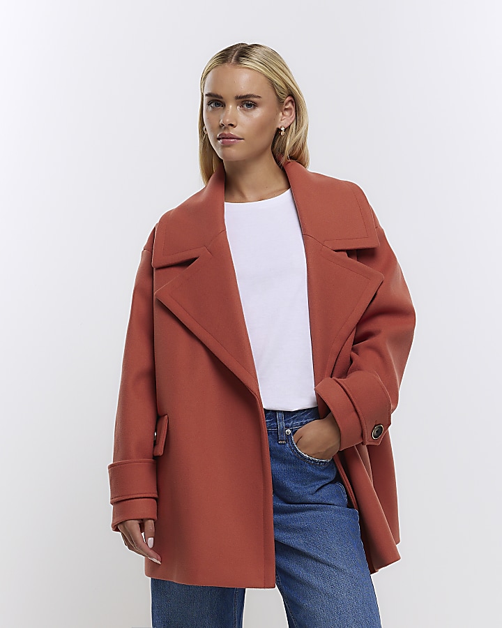 Jackets & Coats, Petite Fit And Flare Coat