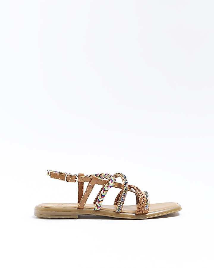 River island best sale embellished sandals