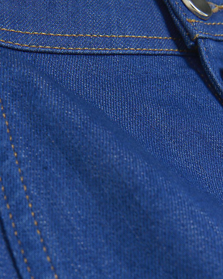 Denim high waisted shorts River Island