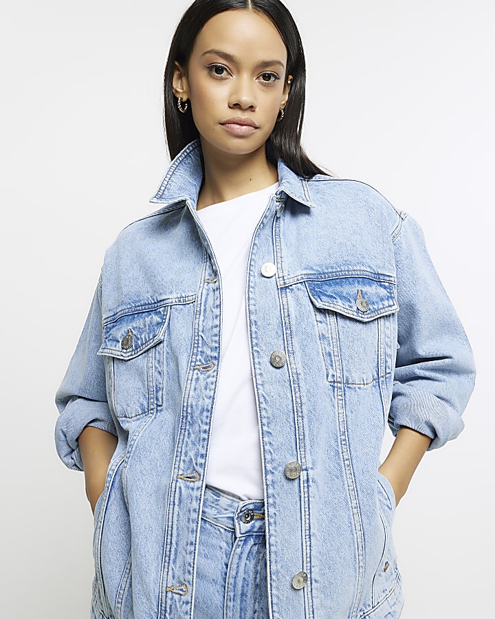 Blue denim jacket