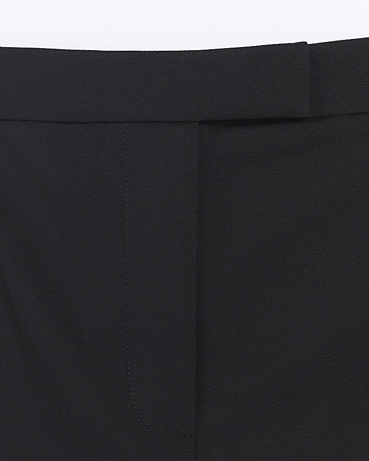 Black pencil tailored maxi skirt | River Island