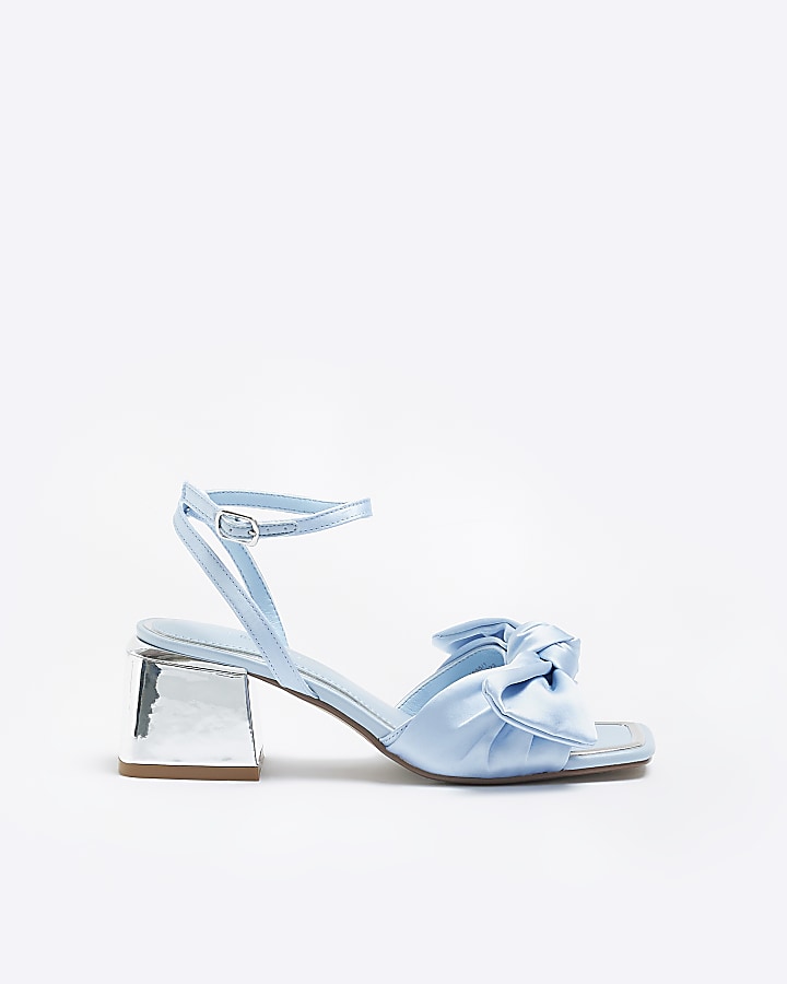 Baby blue strappy store sandals