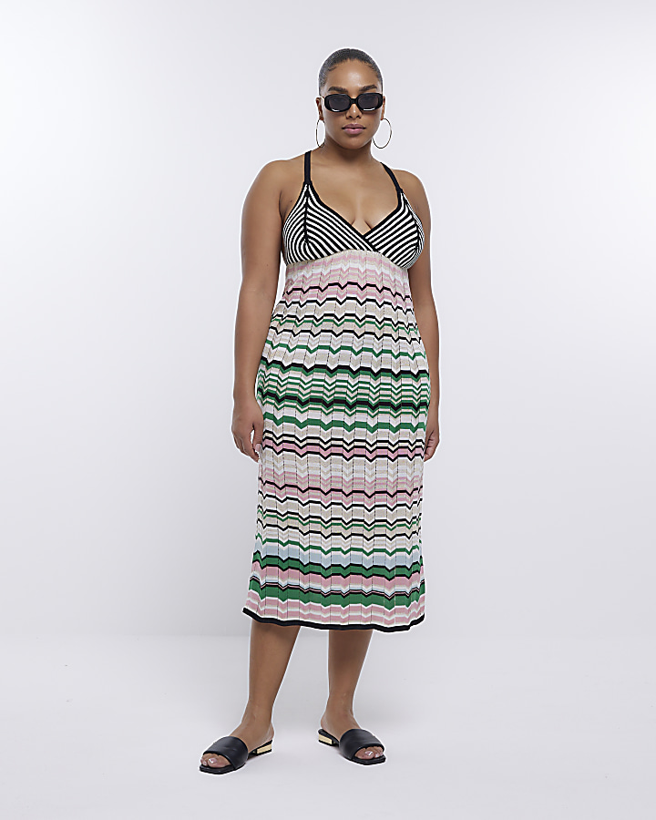 Cross Back Sleeveless Maxi Maternity Dress