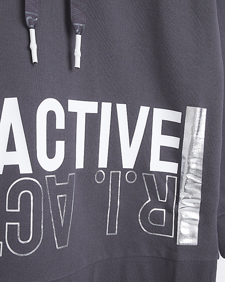 Grey RI Active hoodie