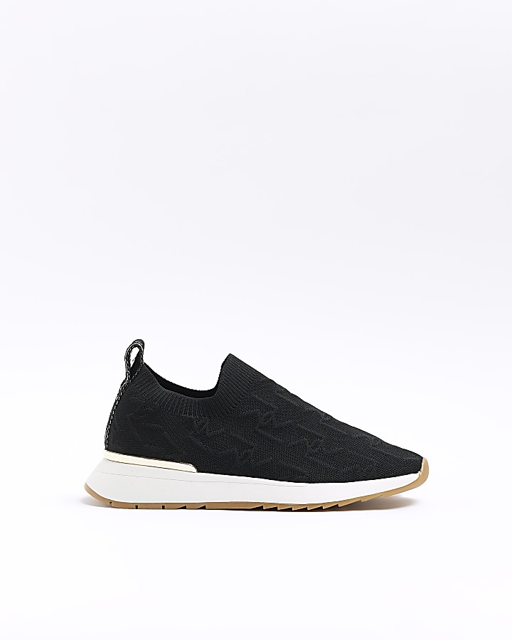 River island knitted sales runner trainers