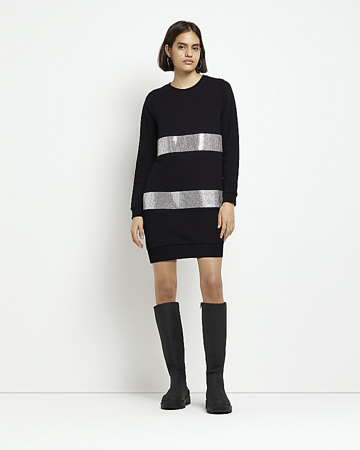 Mini best sale sweatshirt dress