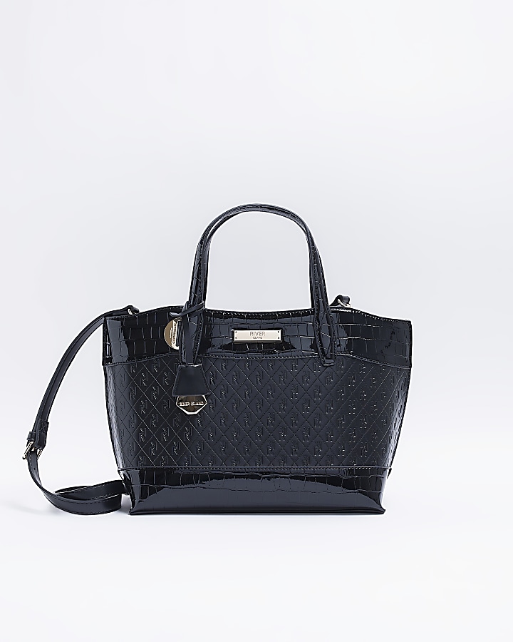 River island best sale croc tote bag