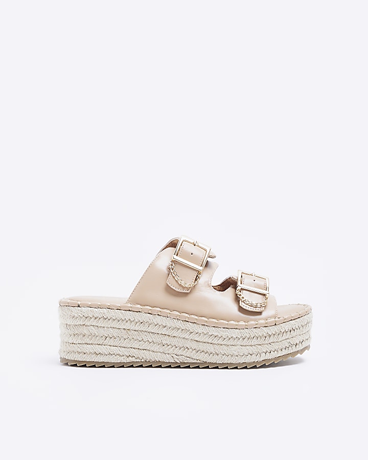 River island hot sale white espadrilles