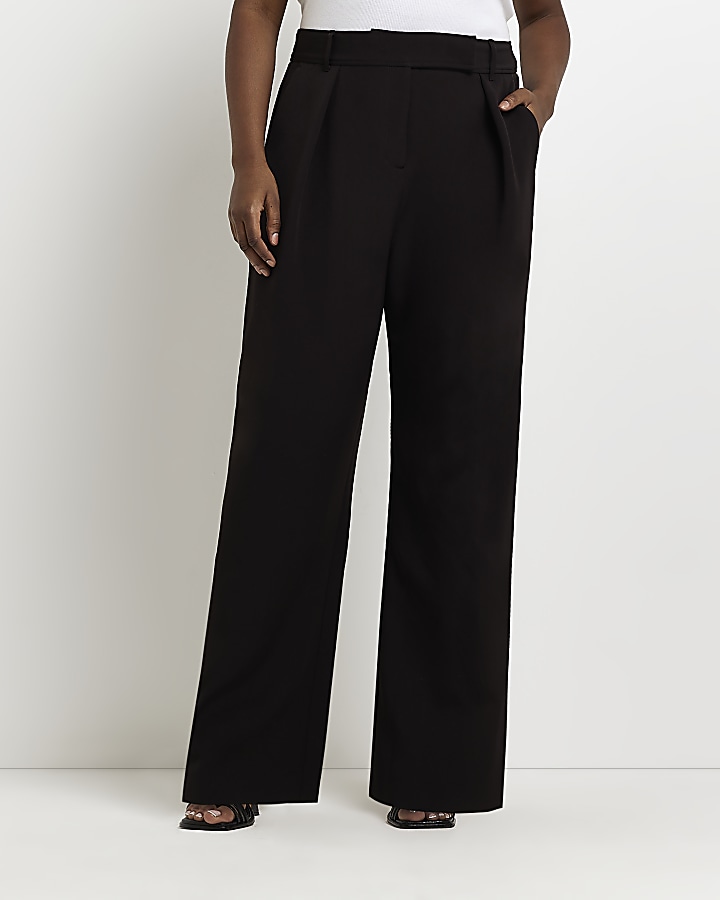 Women pleated deals trousers