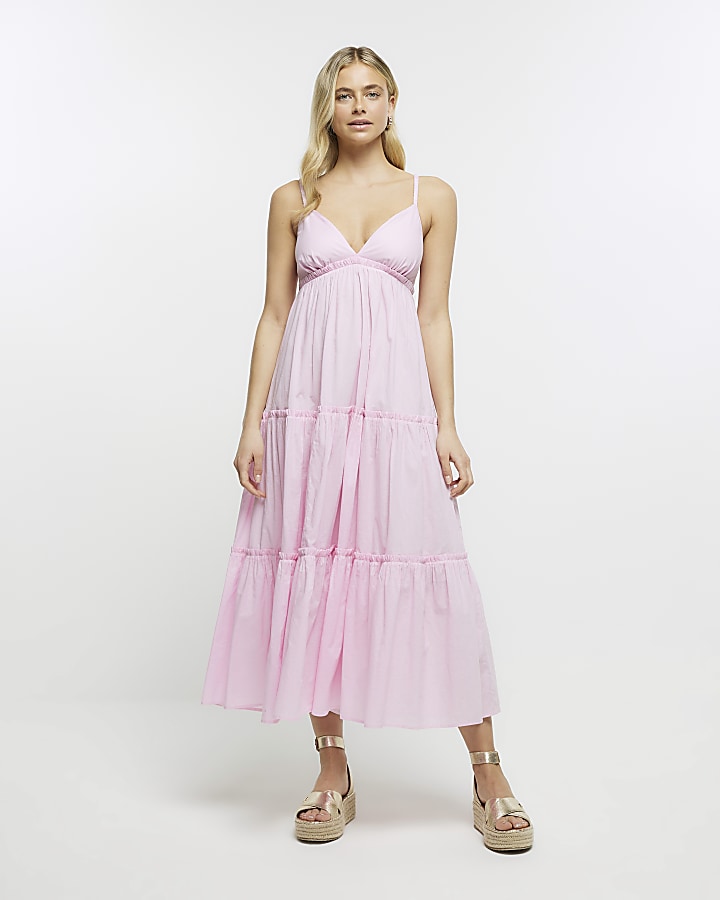 Light pink outlet beach dress