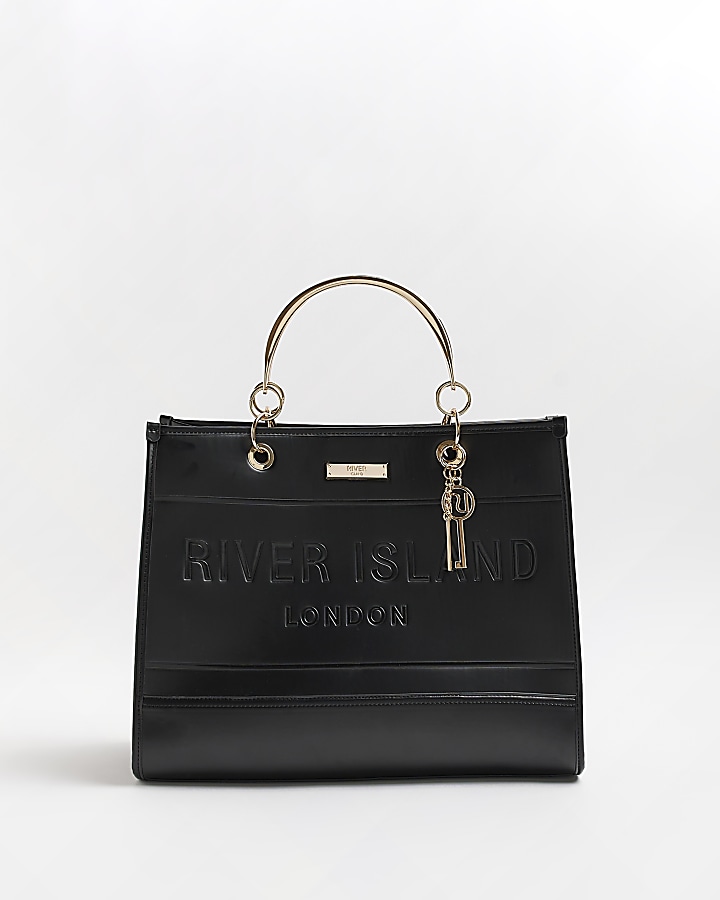 River island 2024 black bag sale