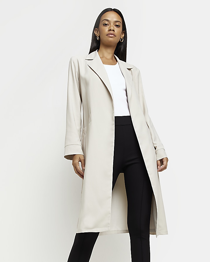 Long womens duster on sale coat