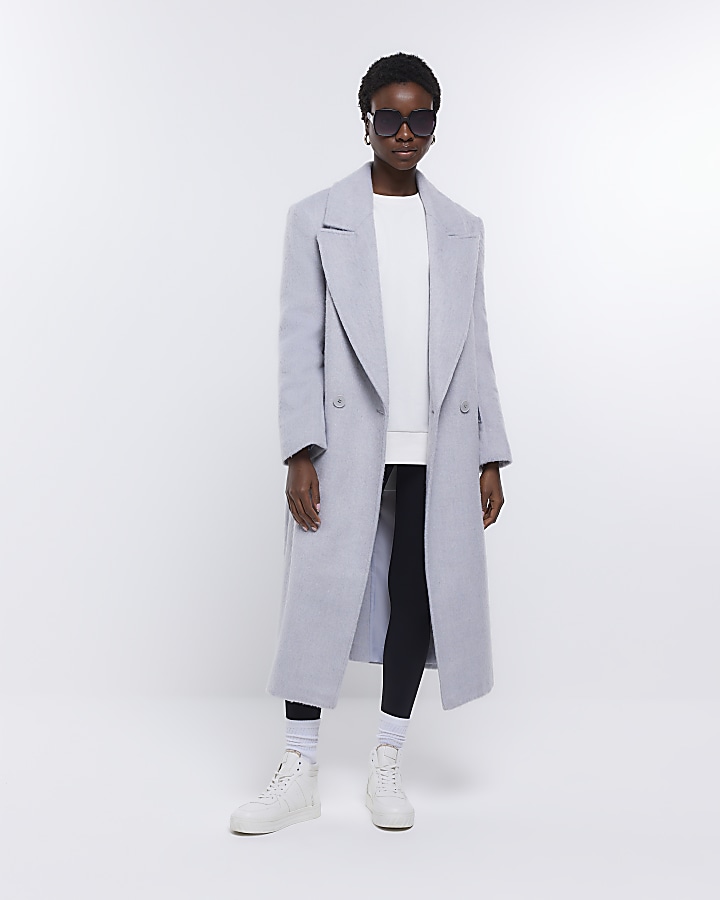 Oversized best sale longline coat