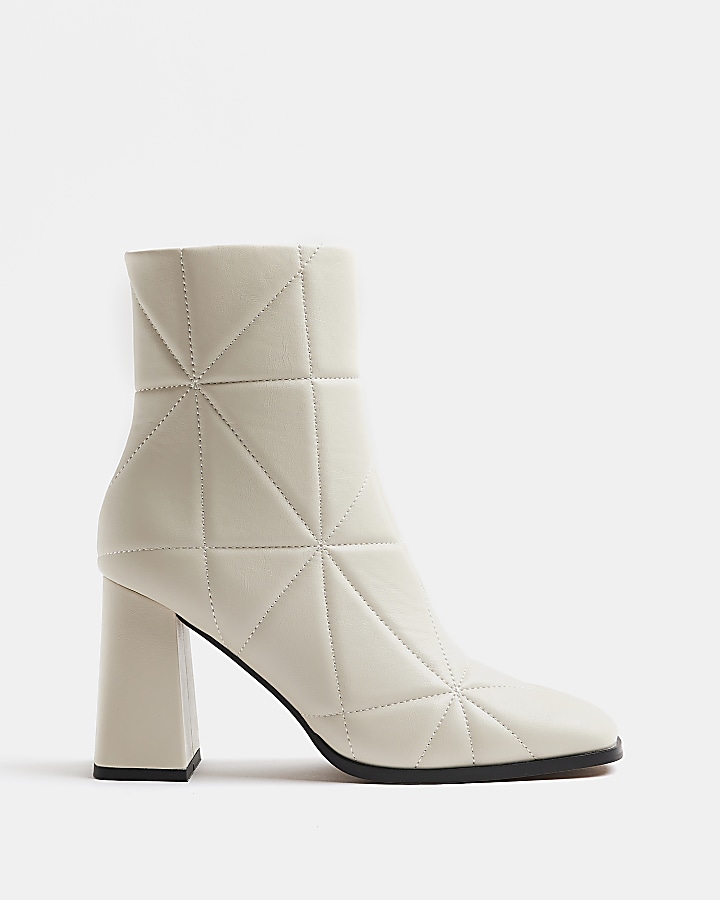 River island heeled ankle on sale boots