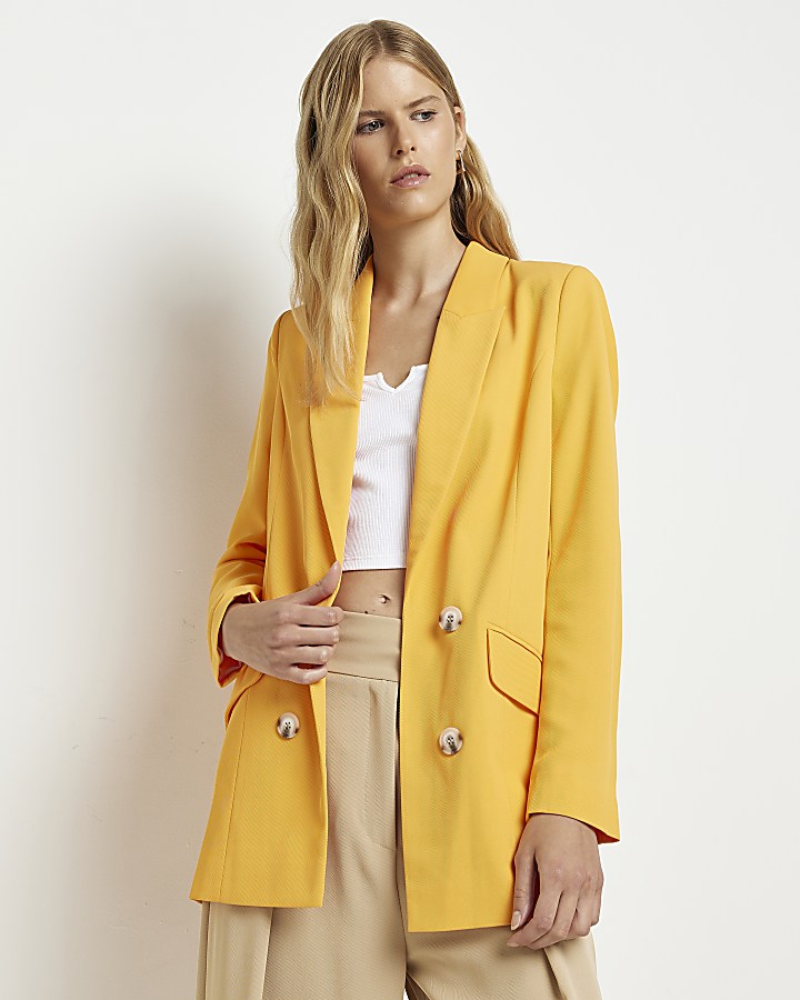 River island hot sale longline blazer