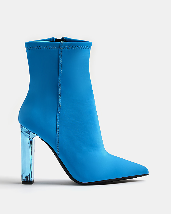 Blue sock hot sale heels