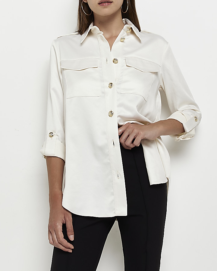 River island utility shirt sales dress