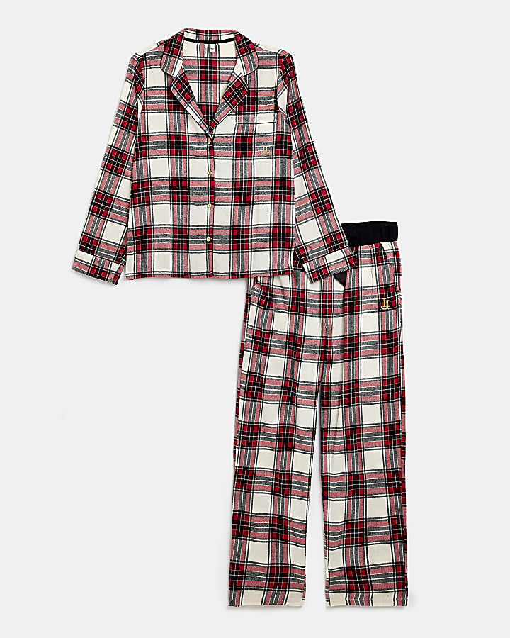 Red Check Pyjama Set