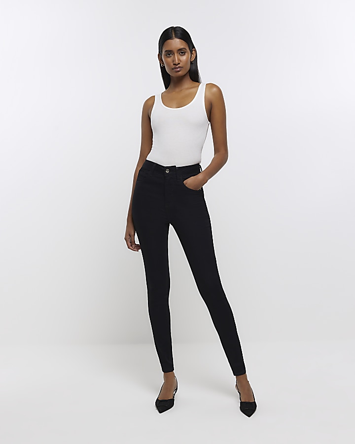 High Waist Legging Shorts-Black – 89 Main Modern Merchant