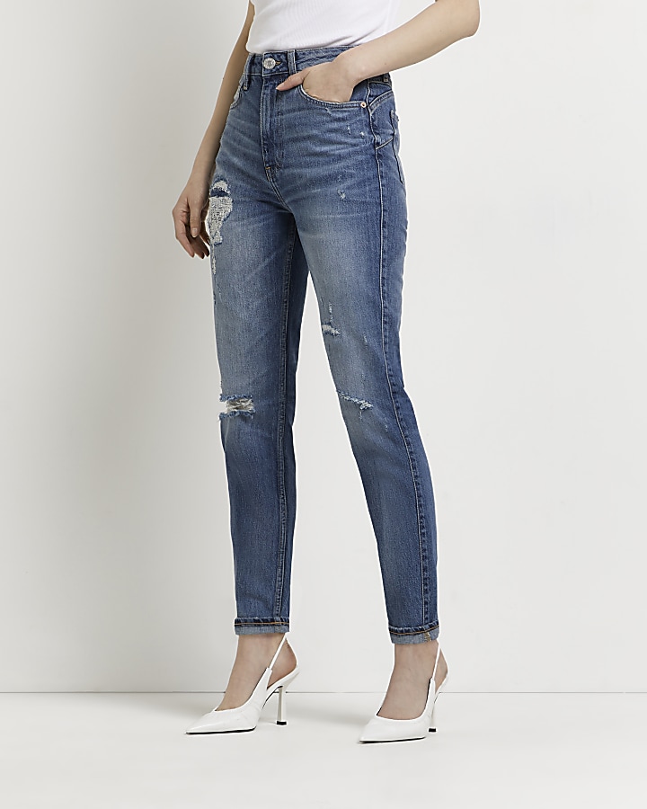 Ripped jeans best sale by the bum