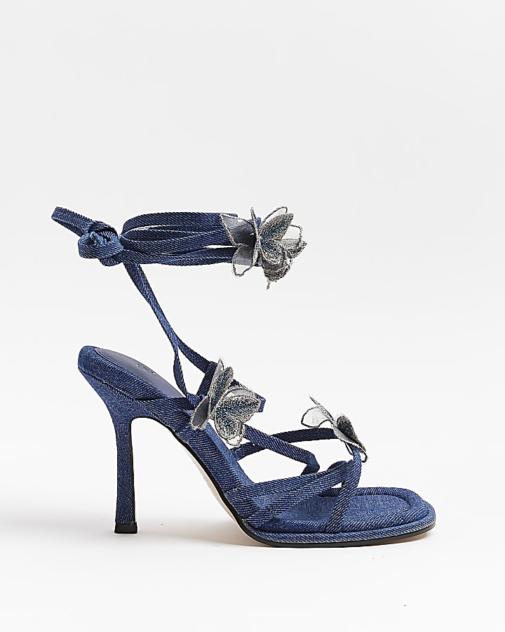 River island blue on sale sandals