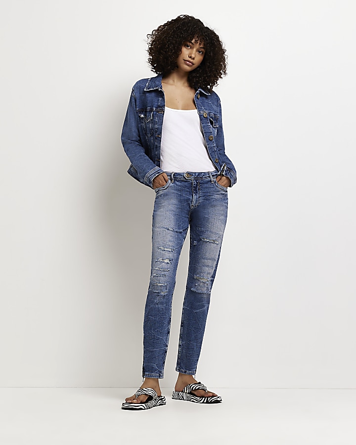 River island sale low rise jeans