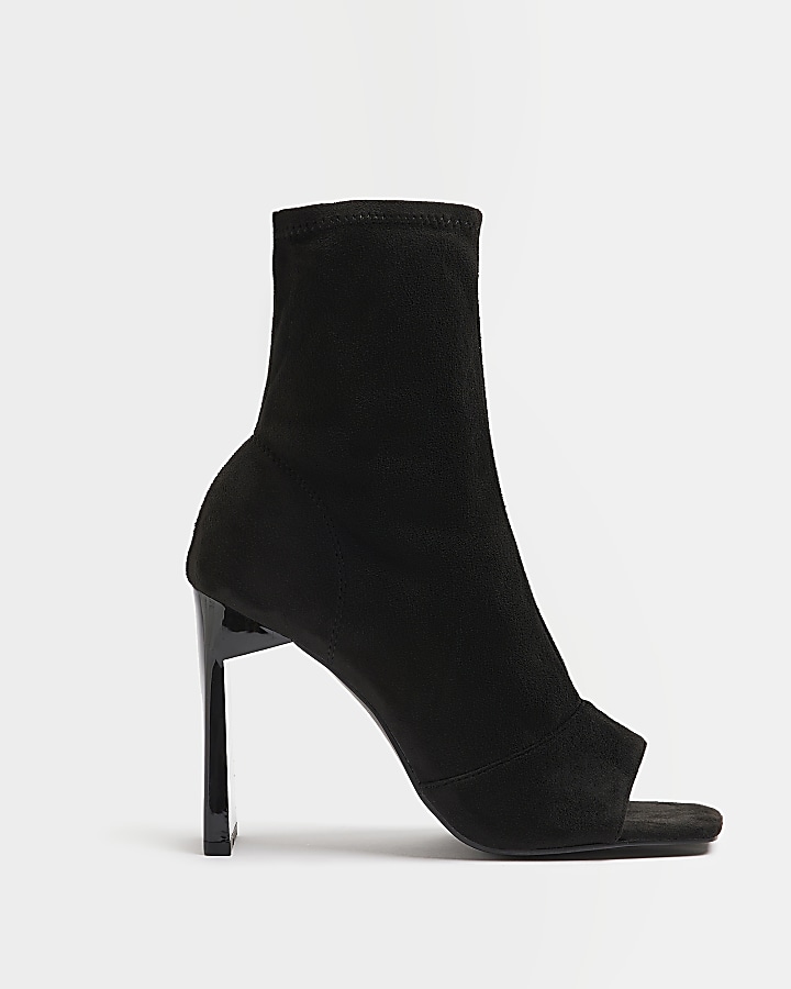 River island open deals toe boots