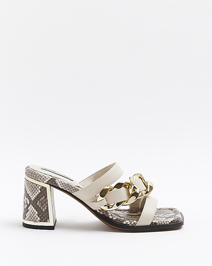 River island sales chain sandals