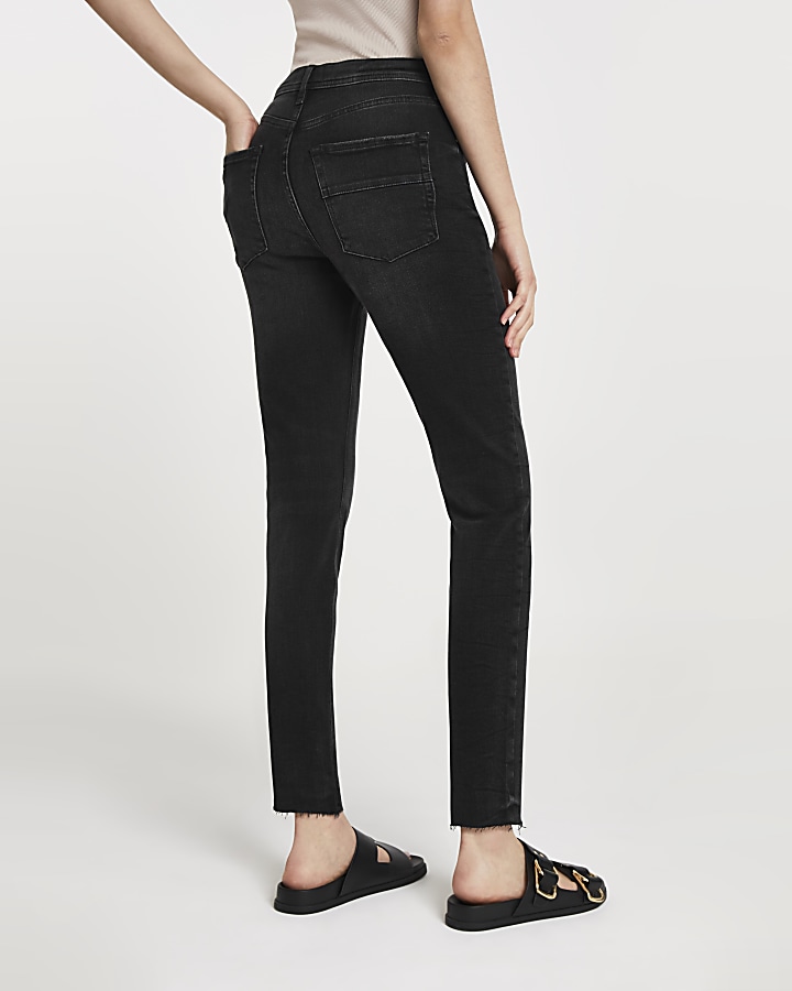 Black slim fit comfort jeans