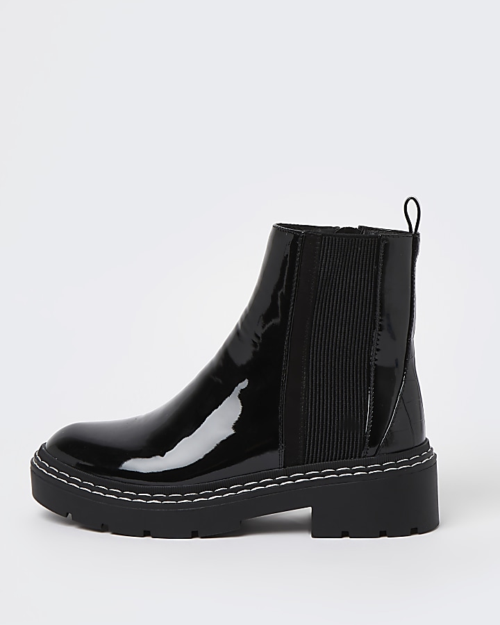 River island best sale black chelsea boots