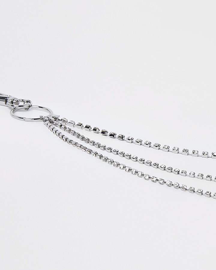 Silver colour belt chain
