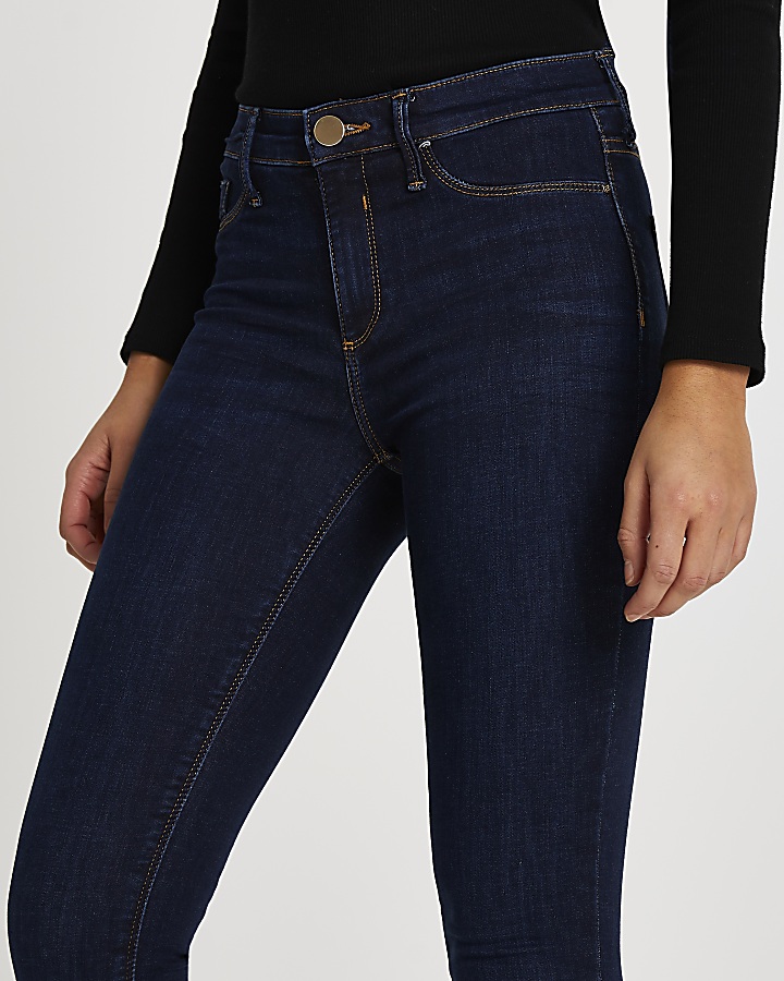 Black and Blue Molly skinny jeans multipack