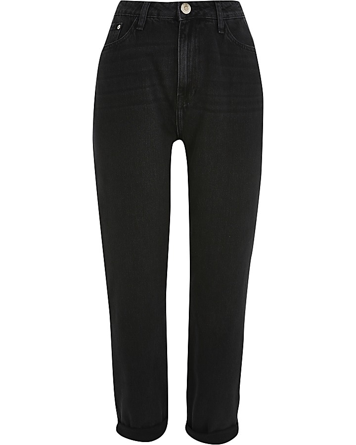 Petite Blue Carrie high rise jeans