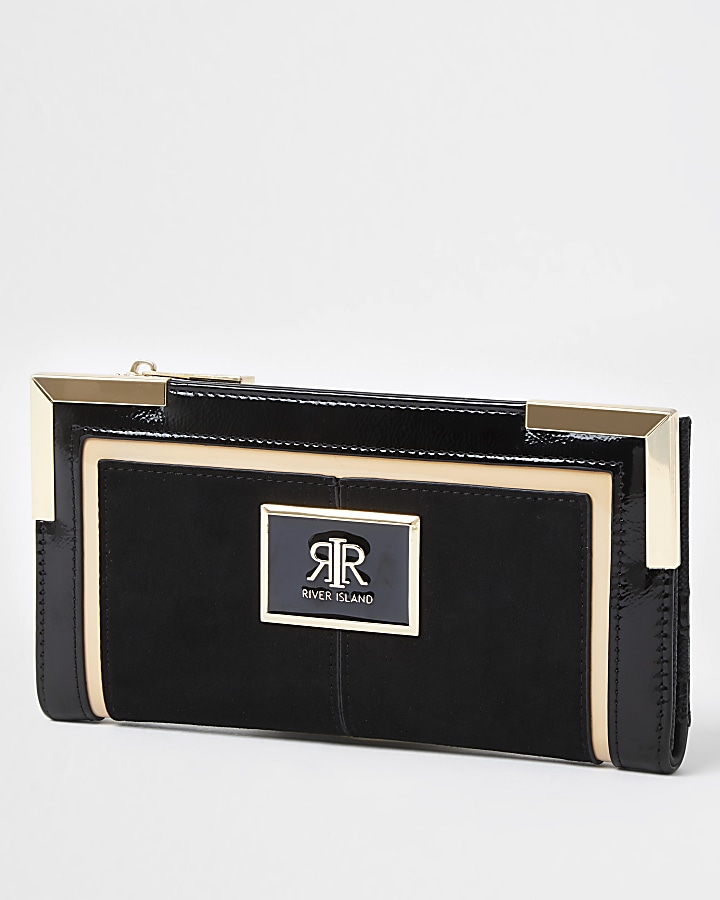 Black RI branded purse
